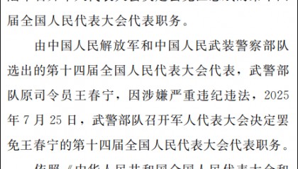 涉嫌严重违纪违法，4名将领被罢免人大代表原因披露