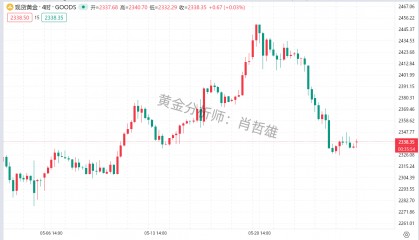 肖哲雄: 黄金今日行情价格走势预测及黄金最新在线指导操作建议
